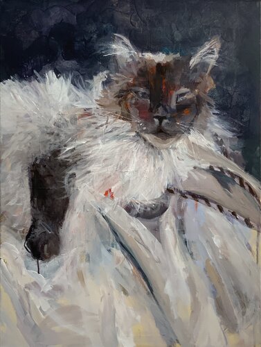 Beloved Balu di Susana Infurna Buscarino, Pittura in vendita su Singulart