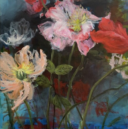 Blütenzauber di Susana Infurna Buscarino, Pittura in vendita su Singulart