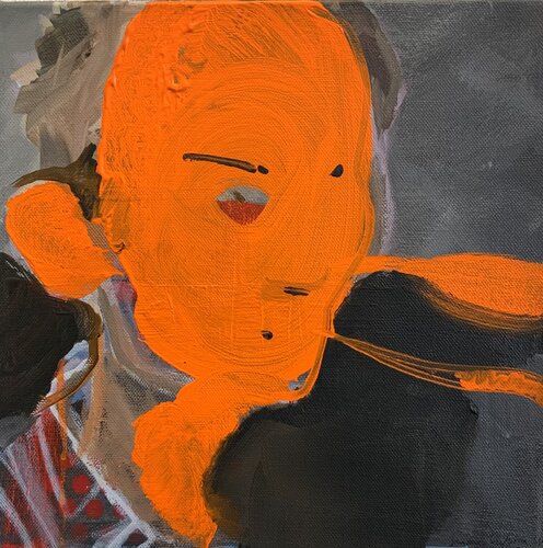 The Whistleblower di Susana Infurna Buscarino, Pittura in vendita su Singulart