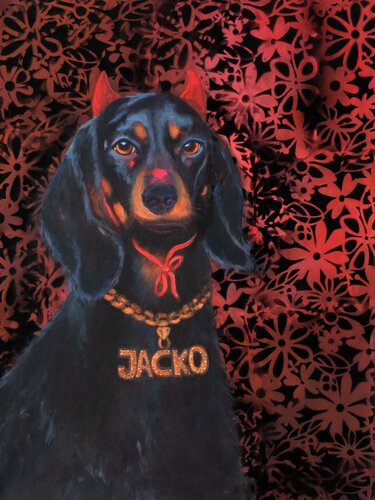 Jacko di Susana Infurna Buscarino, Pittura in vendita su Singulart