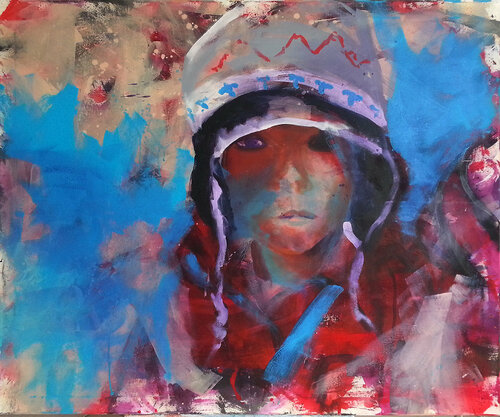 Faces II von Susana Infurna Buscarino, Malerei kaufen auf Singulart
