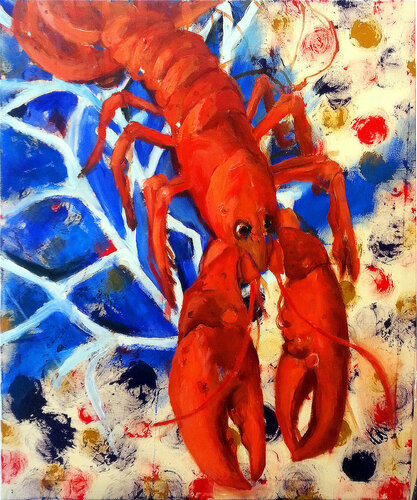 Lobster von Susana Infurna Buscarino, Malerei kaufen auf Singulart