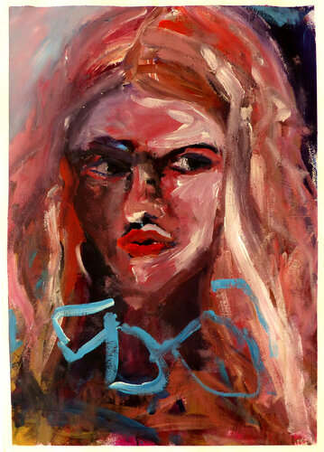 the Queen by Susana Infurna Buscarino, Work on Paper for Sale on Singulart