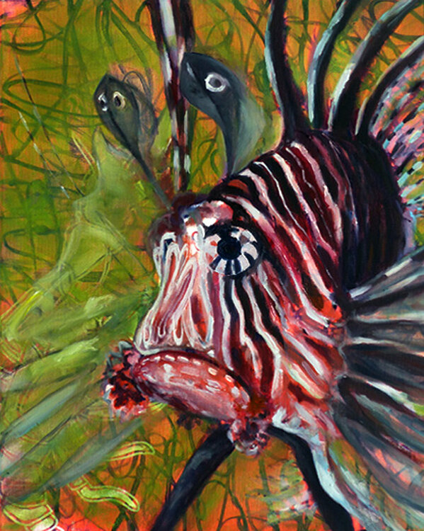 Meeresbewohner IV Susana Infurna Buscarino