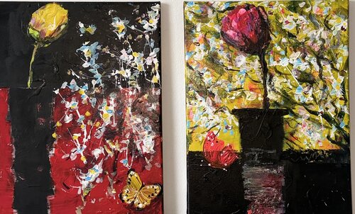 ‘Lovers’ di Murad Akbarli, Pittura in vendita su Singulart