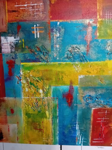 fantasia cubista 2 van Guglielmo Ferraiola, Schilderij te koop op Singulart