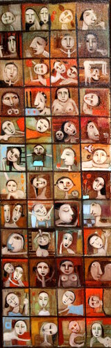 les âmes égarées V48 van Patrick Patrascu, Schilderij te koop op Singulart