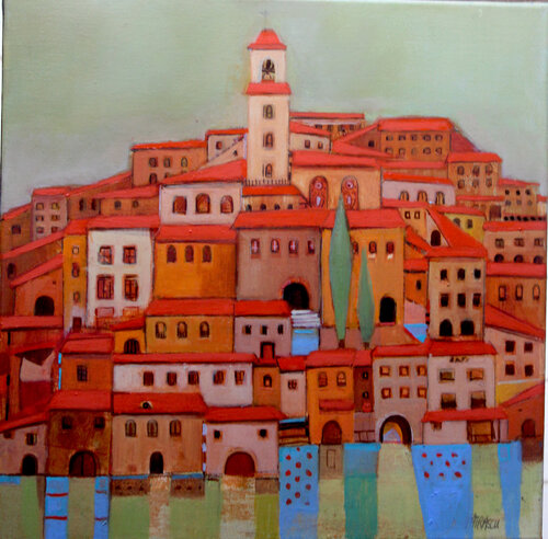 Paysage imaginaire von Patrick Patrascu, Malerei kaufen auf Singulart