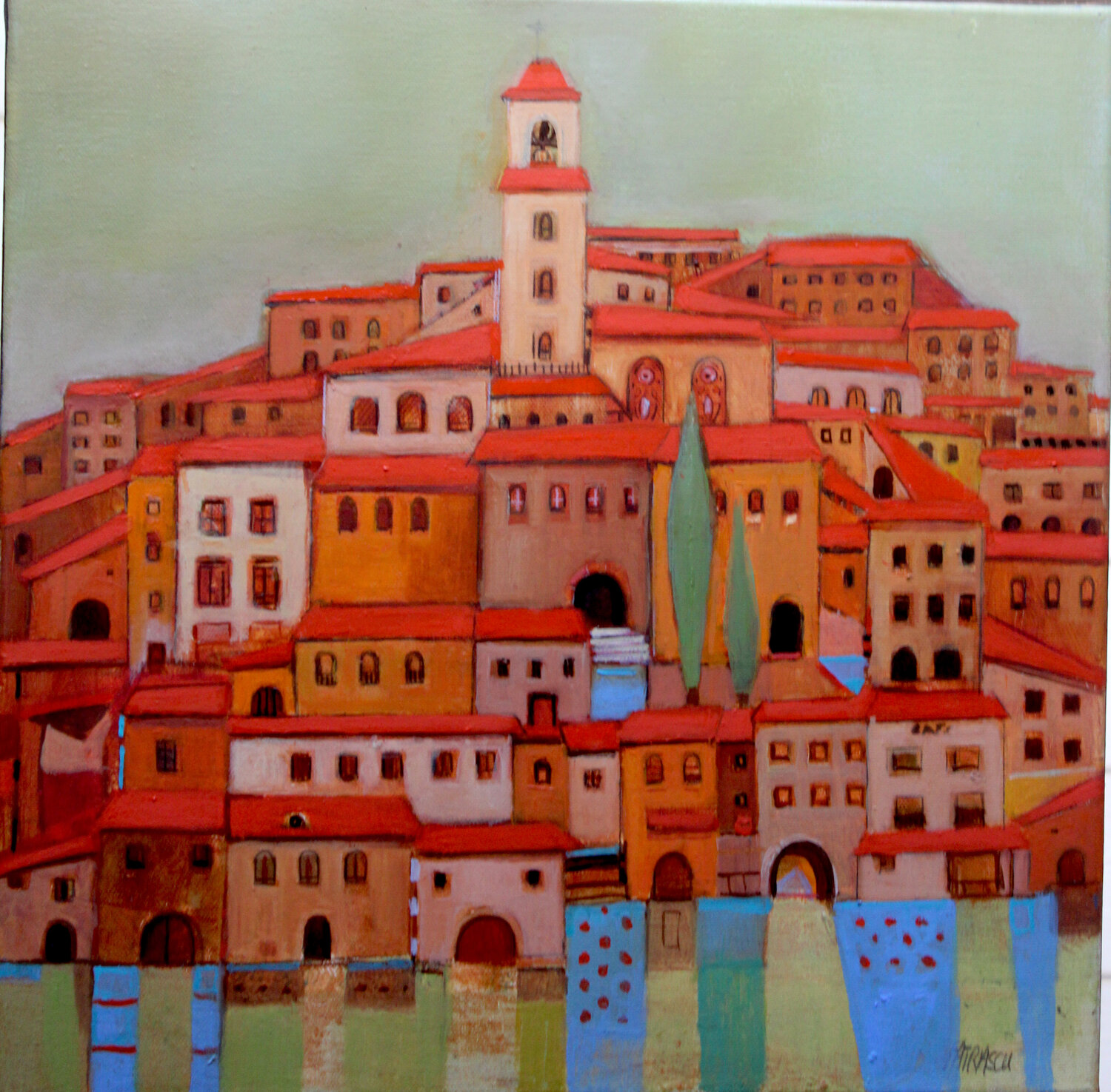 Paysage imaginaire Patrick Patrascu