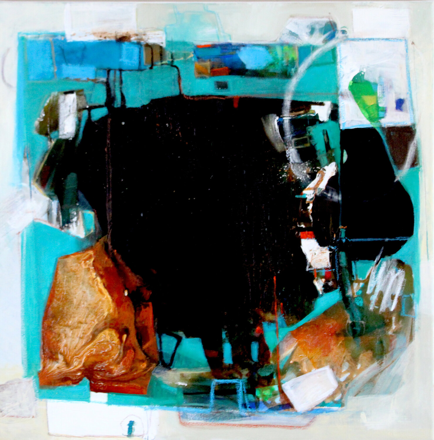 abstrait 02 Patrick Patrascu Peinture originale à vendre