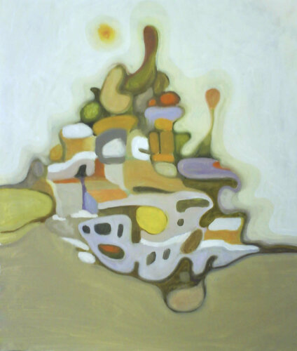 Construcción II by Manuel Uhía, Painting for Sale on Singulart