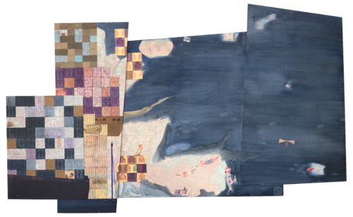 for the sake of conSEAstency di Karin Schäfer, Pittura in vendita su Singulart