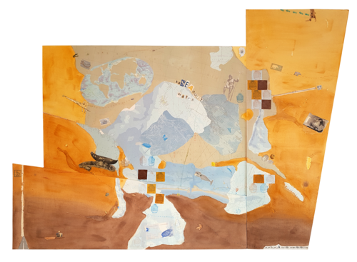 baSEAcally water1 von Karin Schäfer, Malerei kaufen auf Singulart