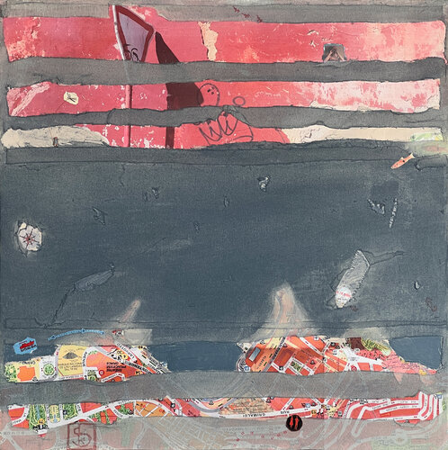 Traffic Sign de Karin Schäfer, Pintura a la venta en Singulart