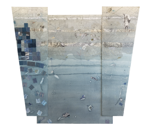 fanSEA the layers by Karin Schäfer, Painting for Sale on Singulart
