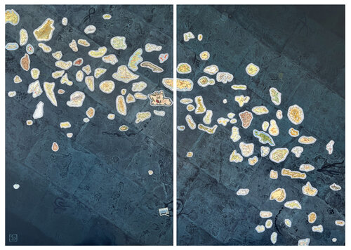 The Dots van Karin Schäfer, Schilderij te koop op Singulart