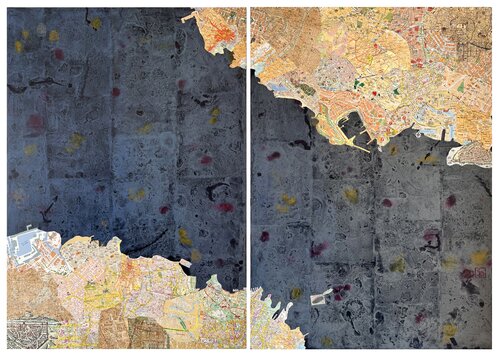 The Hives by Karin Schäfer, 회화 for Sale on Singulart