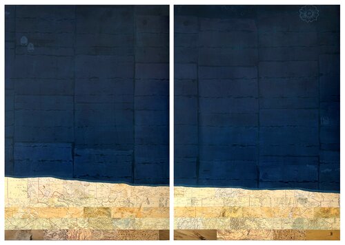 The Dunes by Karin Schäfer, 회화 for Sale on Singulart