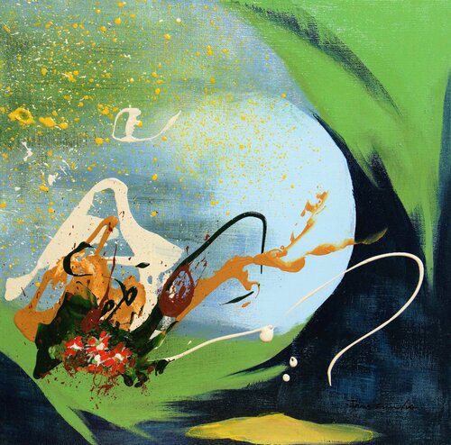 Nature and...Energy 181018 von Eunha Jang, Malerei kaufen auf Singulart