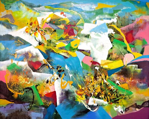 Nature and...Energy 1810011 di Eunha Jang, Pittura in vendita su Singulart