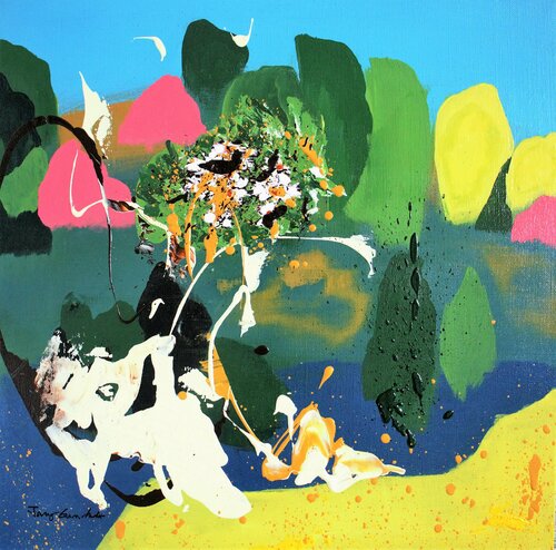 Nature and...Energy 181013 von Eunha Jang, Malerei kaufen auf Singulart