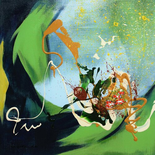 Nature and...Energy 181017 van Eunha Jang, Schilderij te koop op Singulart