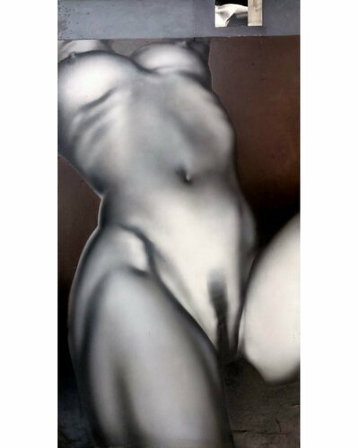 Paisaje del cuerpo di Sergio Abrain, Pittura in vendita su Singulart