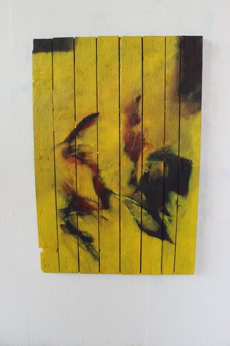 fliegende Fischreiher di Daniel Schär, Pittura in vendita su Singulart