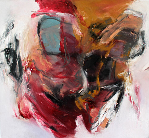 Misty Mountain Hop - inspiriert durch die Musik von Led Zeppelin par Daniel Schär, Peinture en vente sur Singulart