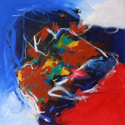 Psalm- aus dem Album Exil (Mvmt IV) de Daniel Schär, Pintura a la venta en Singulart