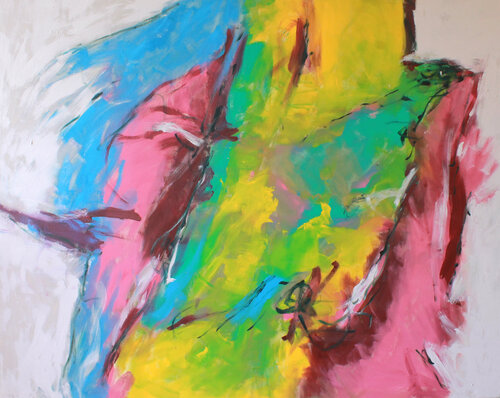 never played, never seen, never heard - Nr. 4, Biel by Daniel Schär, 油畫 for Sale on Singulart