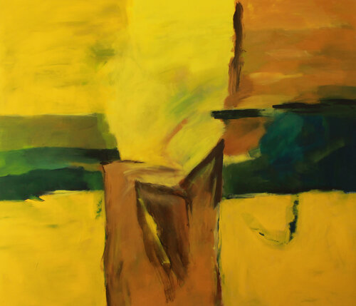 Zwischenhalt van Daniel Schär, Schilderij te koop op Singulart