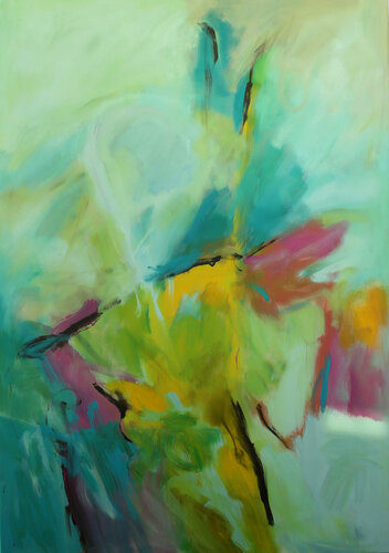 Frühlingserwachen van Daniel Schär, Schilderij te koop op Singulart