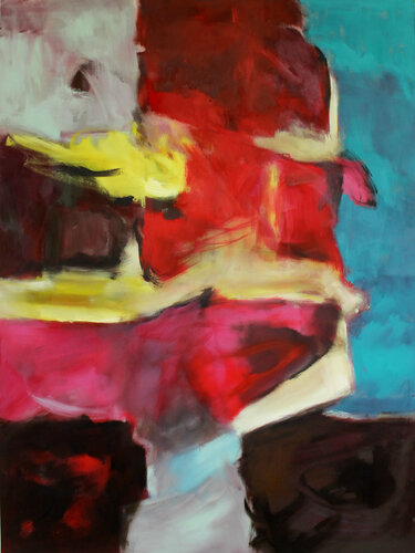 komplexes, schönes Leben di Daniel Schär, Pittura in vendita su Singulart