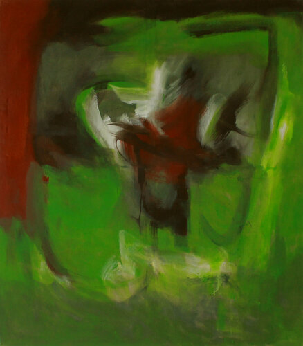 Rascheln im Blättermeer di Daniel Schär, Pittura in vendita su Singulart