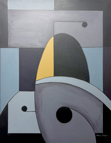 Abstraction AG_48 von Tatiana Lebedev, Malerei kaufen auf Singulart