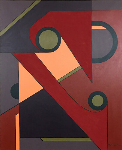 abstraction  AG_144 by Tatiana Lebedev, Painting for Sale on Singulart