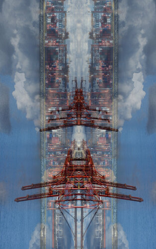 Port de Vancouver by Tatiana Lebedev, 디지털 for Sale on Singulart