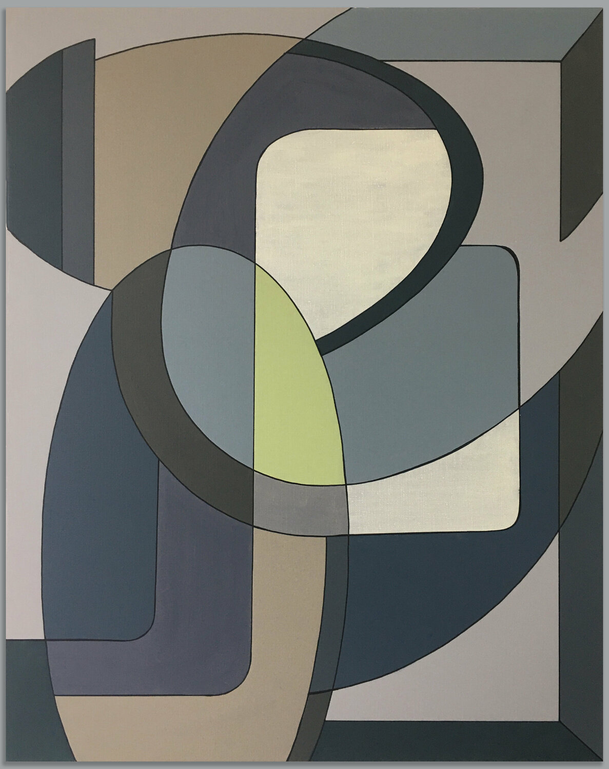 Abstraction AG_113 Tatiana Lebedev Peinture originale à vendre
