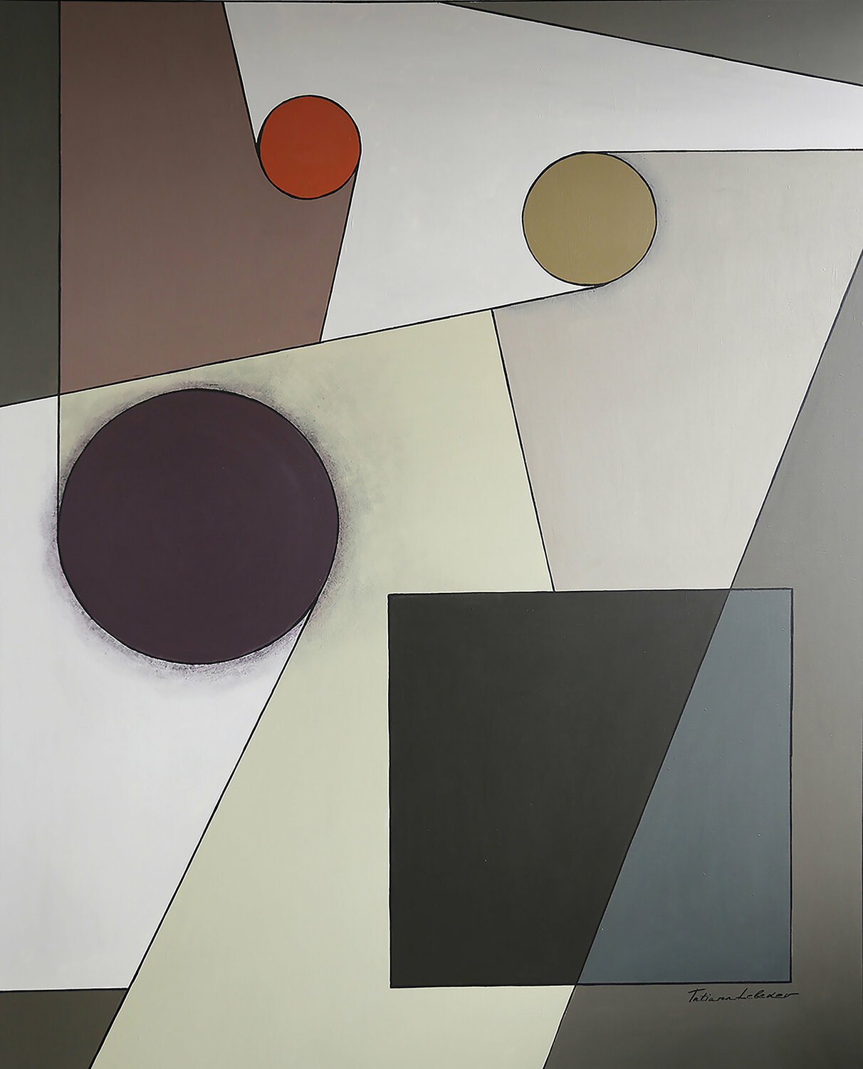 abstraction  AG_33 Tatiana Lebedev Peinture originale à vendre