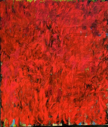 grau sind die Katzen in der Nacht di Diane Kuster, Pittura in vendita su Singulart