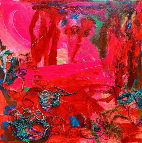 Achtung! di Diane Kuster, Pittura in vendita su Singulart