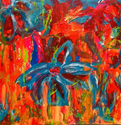 Abstraktion in Spanien von Diane Kuster, Malerei kaufen auf Singulart