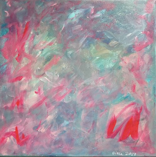 Summertime is for Lovers van Diane Kuster, Schilderij te koop op Singulart