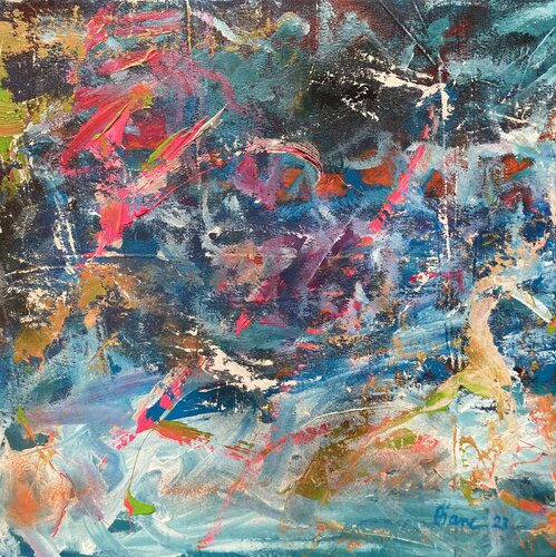 Im August ist es tropisch di Diane Kuster, Pittura in vendita su Singulart