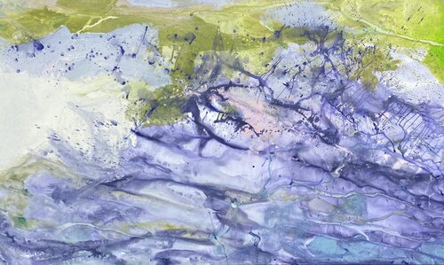 Die Landschaft Sardiniens van Diane Kuster, Schilderij te koop op Singulart