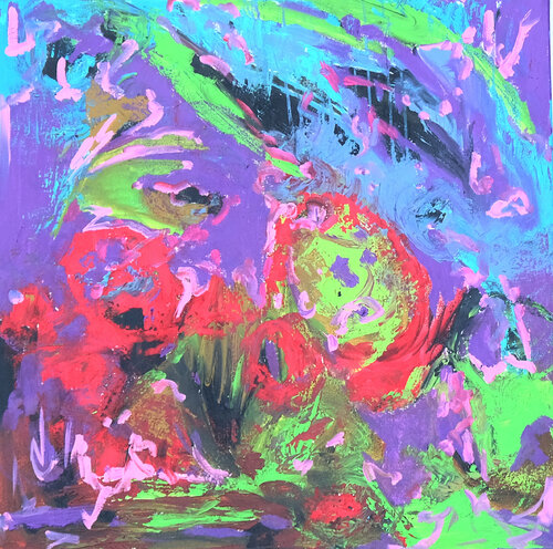 Derscheids Interpretationen di Diane Kuster, Pittura in vendita su Singulart