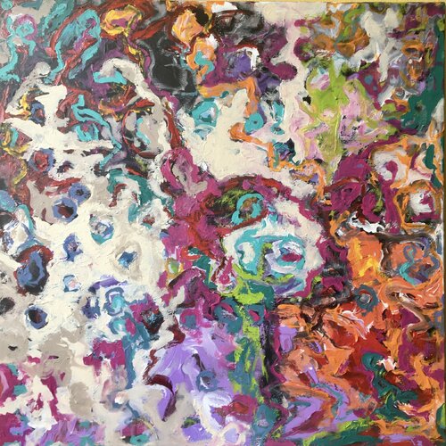 playground di Diane Kuster, Pittura in vendita su Singulart