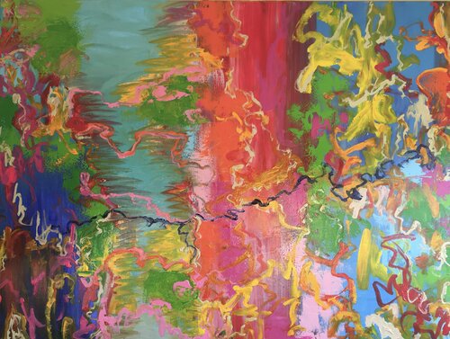 Geburt einer Venus di Diane Kuster, Pittura in vendita su Singulart