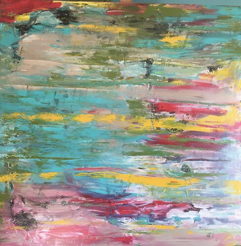 Launige Landschaft im Westen di Diane Kuster, Pittura in vendita su Singulart
